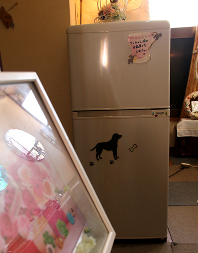 ペット用の冷蔵庫や電子レンジ・電気ポット